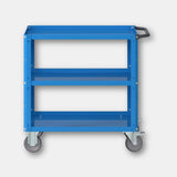Carrello Clever Small con piano in acciaio aggiuntivo