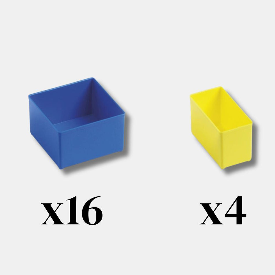 Kit Contenitori Divisori In Plastica - Linea 391