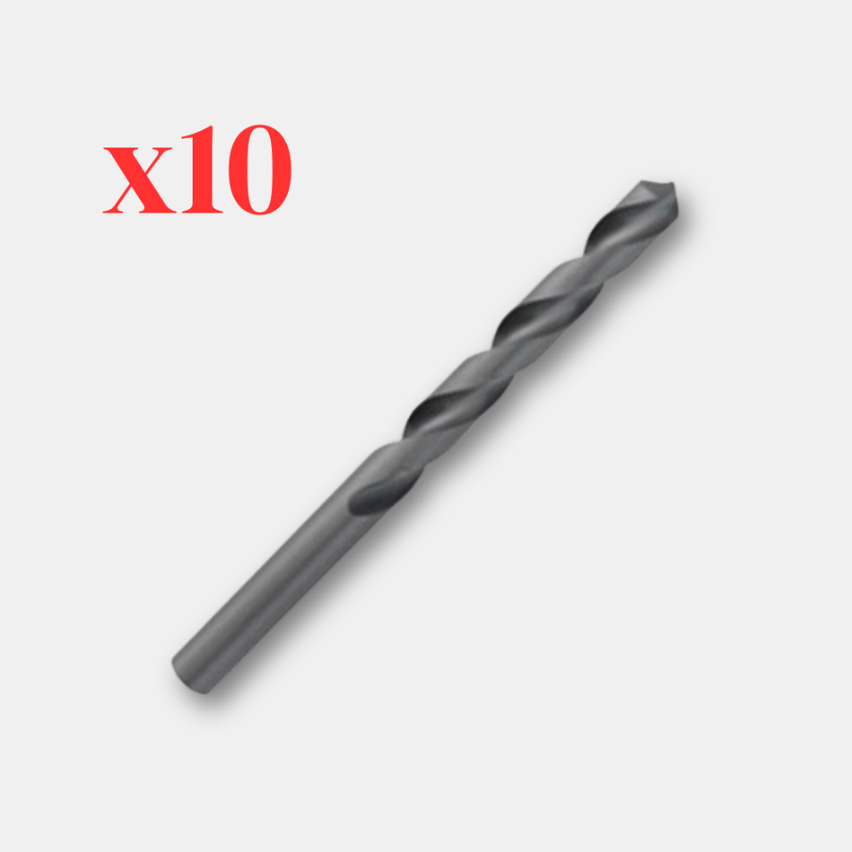 x10 Punte Elicoidali in HSS | Carmon CL 104